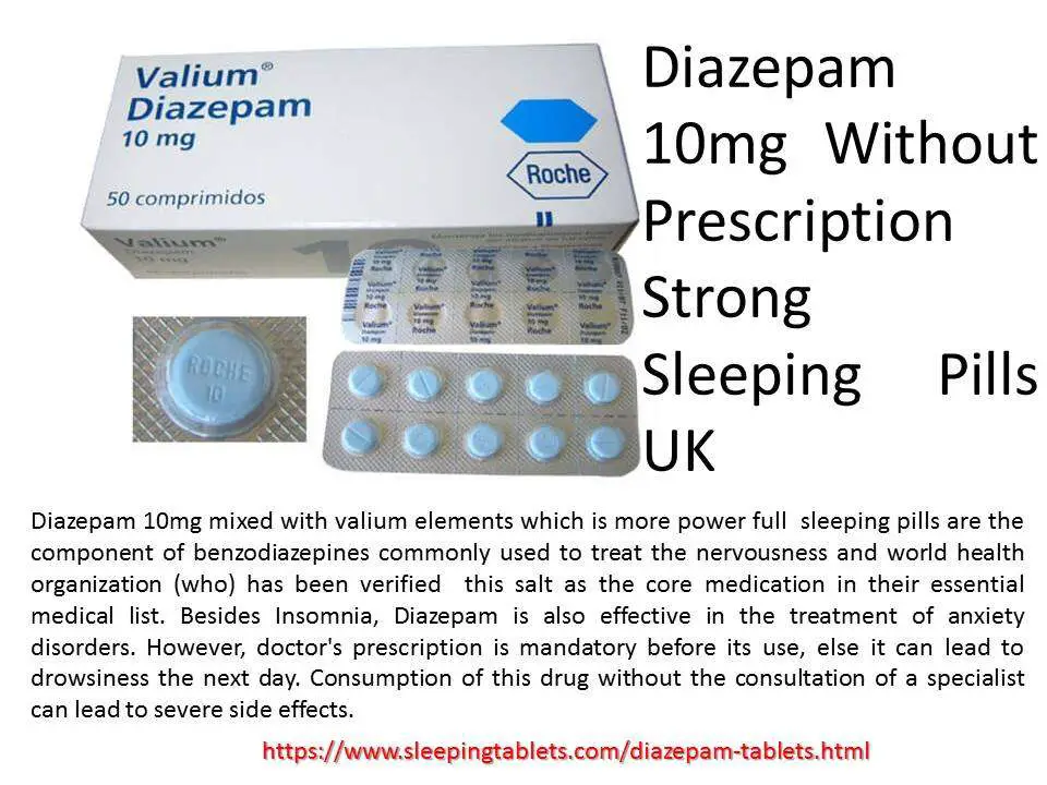 Buy Diazepam Without Prescription Strong Sleeping Tablets UK