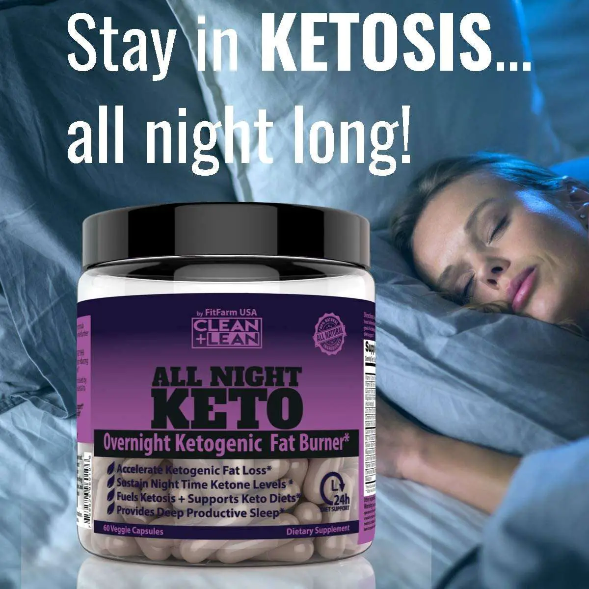 CLEAN+LEAN ALL NIGHT KETO: First Ever Overnight Ketogenic ...
