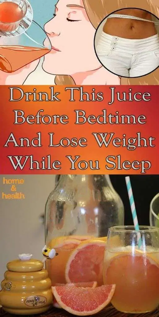 Drink This Juice Before Bedtime And Lose Weight While You ...