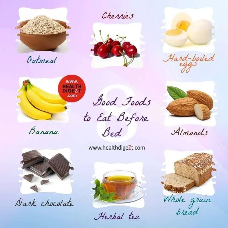 Good Foods to Eat Before Bed. #BeautyTipsForDarkCircles # ...
