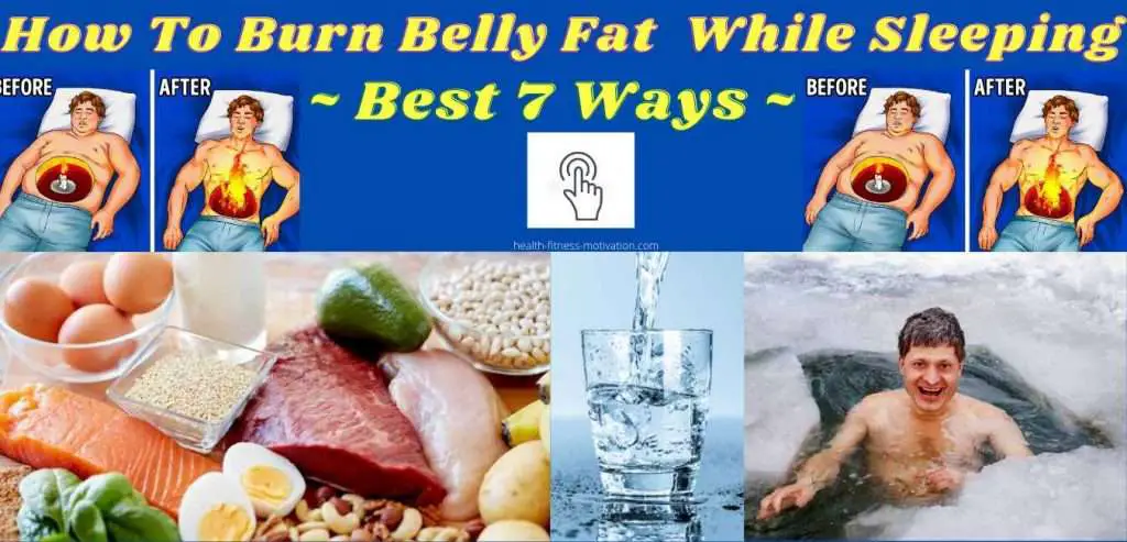 How To Burn Belly Fat While Sleeping