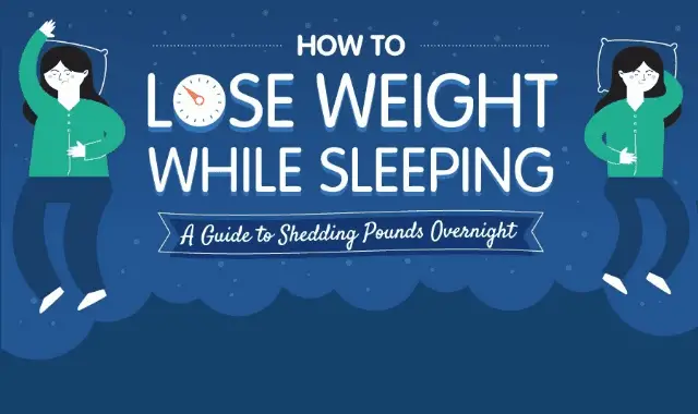 How to Lose Weight While Sleeping #Infographic