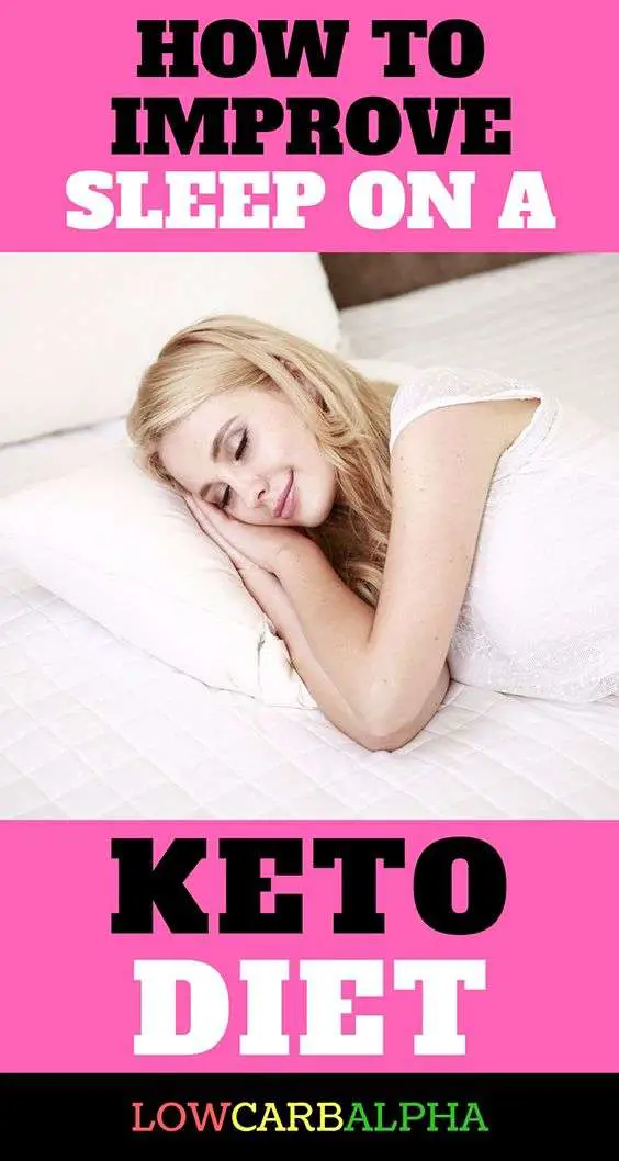 Keto Diet and Poor Sleep