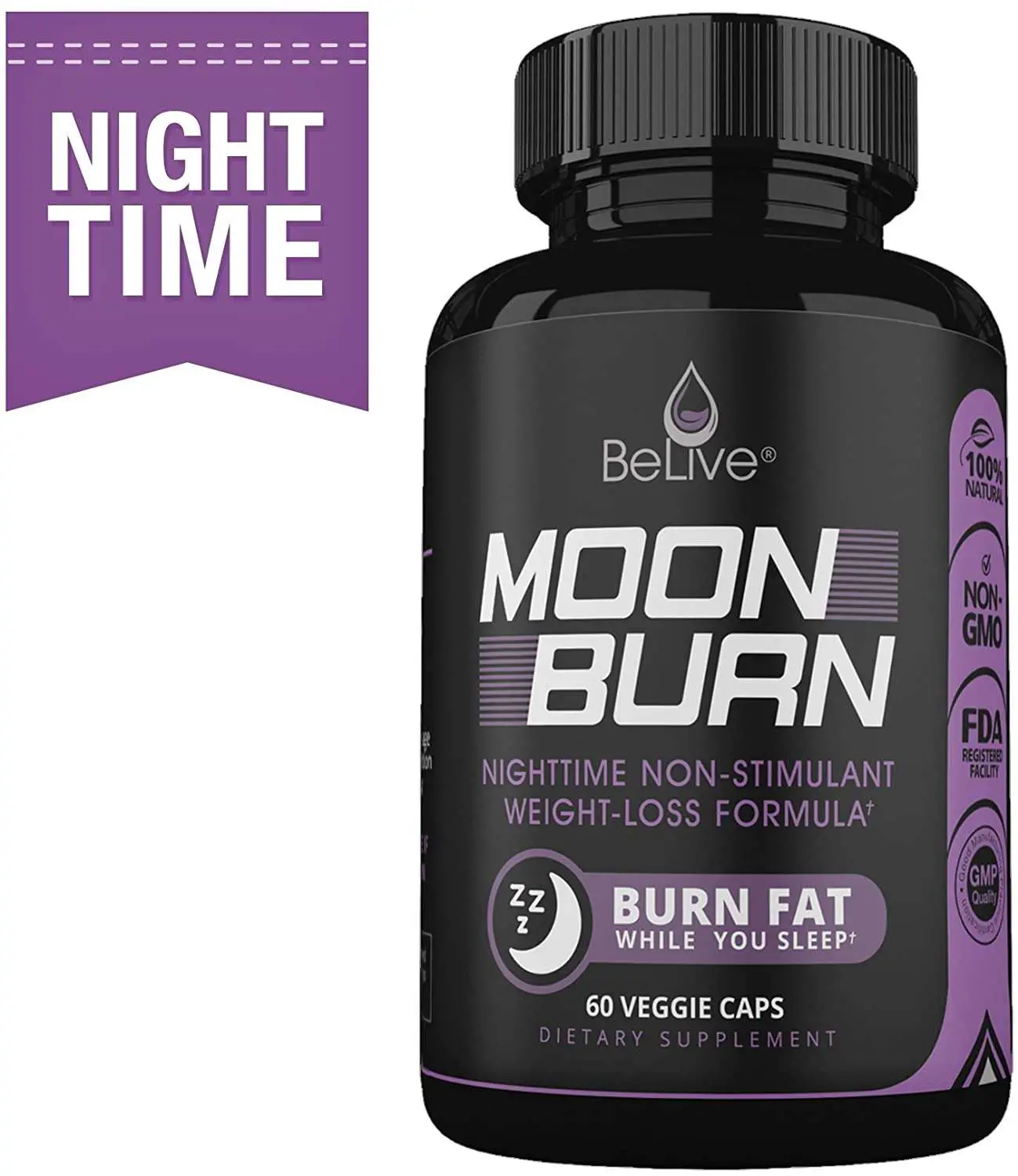 MoonBurn Fat Burner Weight Loss Pills for Women and Men  HEALTHY ...