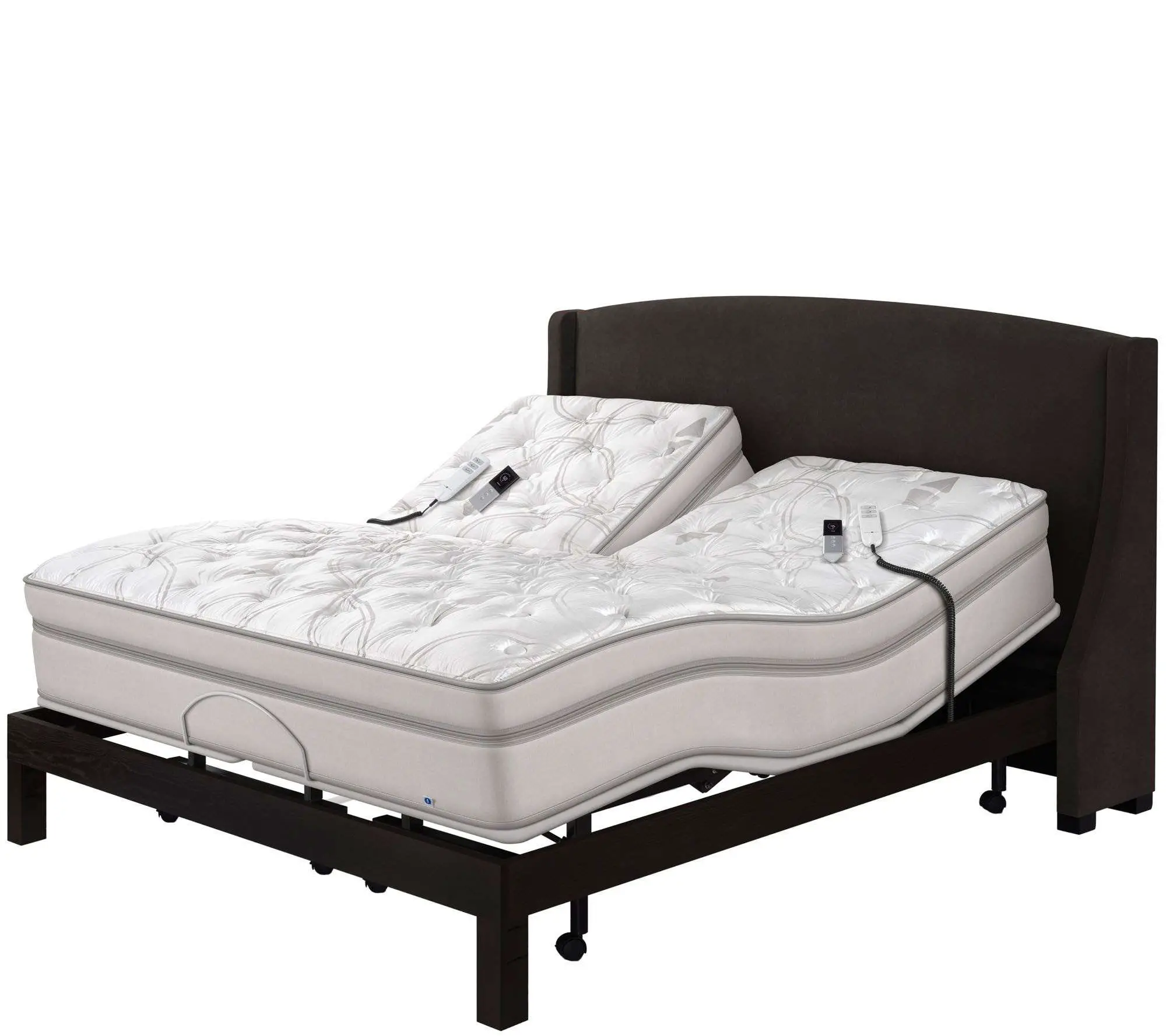 Sleep Center Spring Air Bed Set Velvet 120