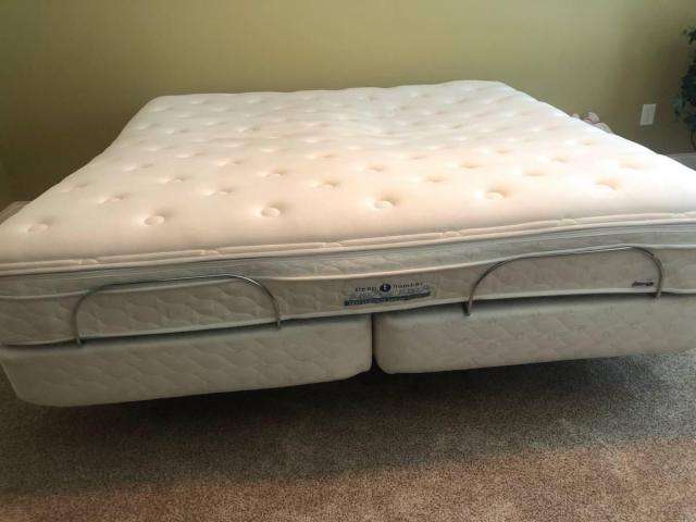 Used King Size Sleep Number Flex Fit Bed for sale ...